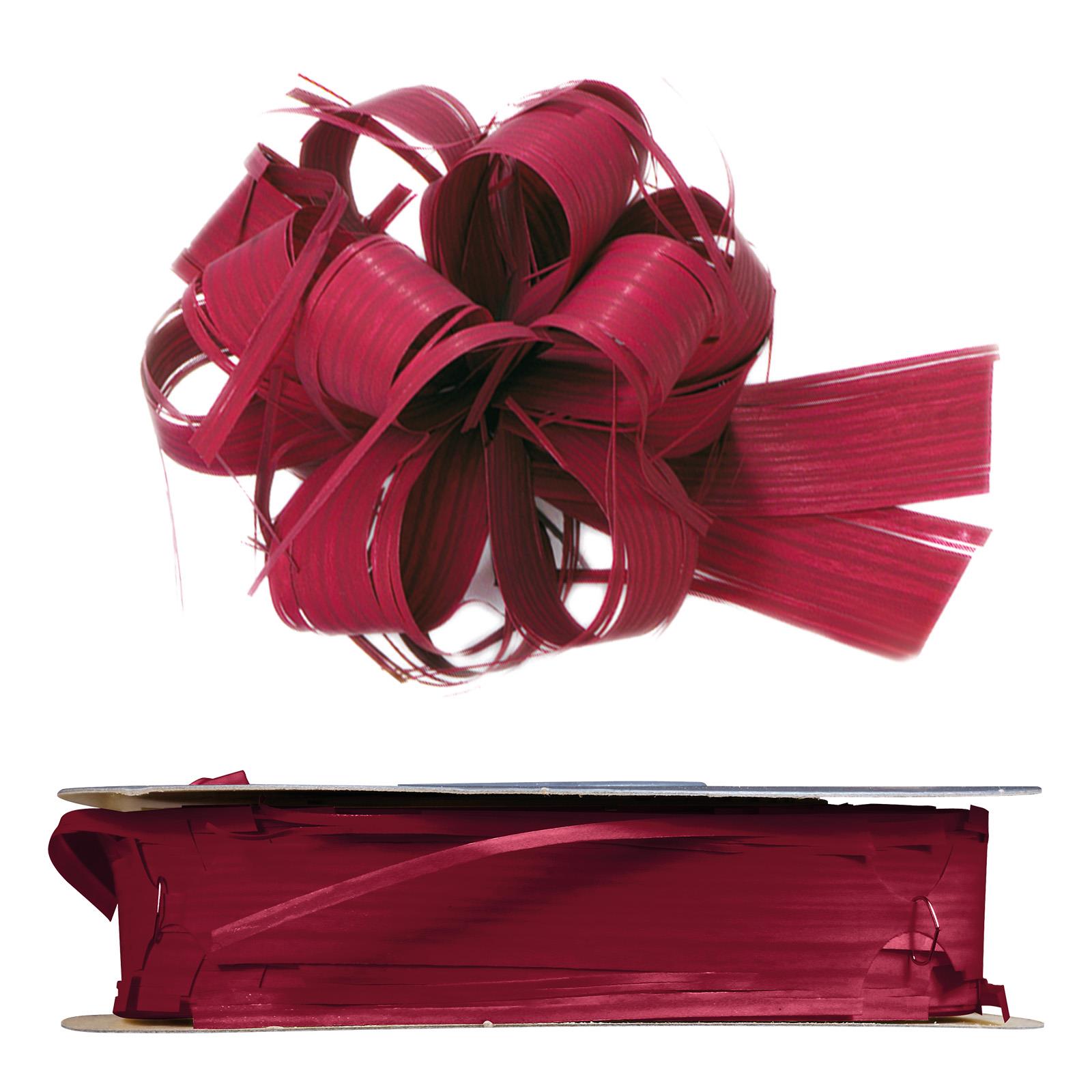 Ziehschleifenband Country Bows Bordeaux
