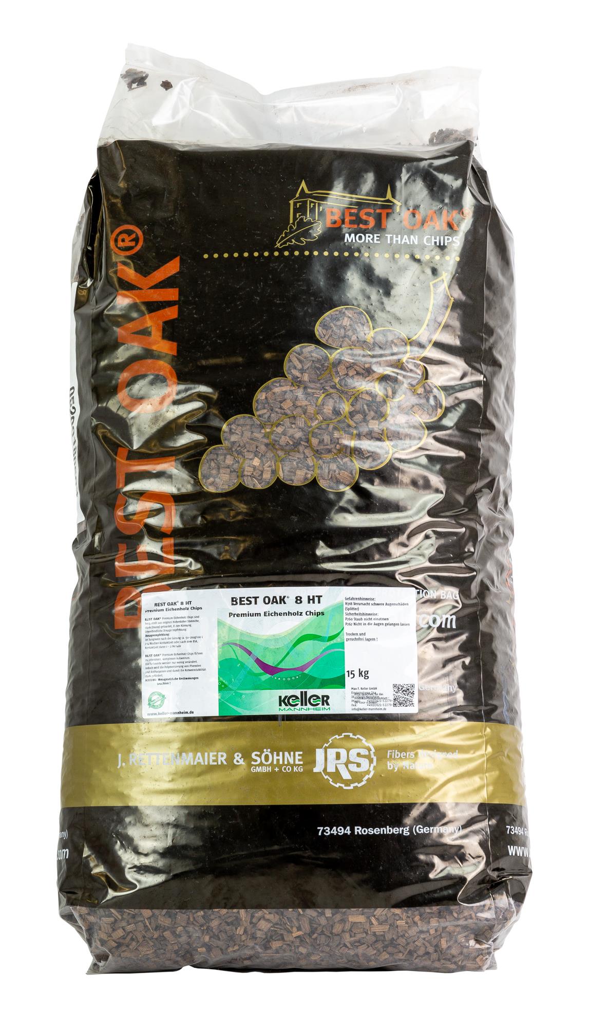 JRS-Best Oak 8 HT Holzchips (15 kg)