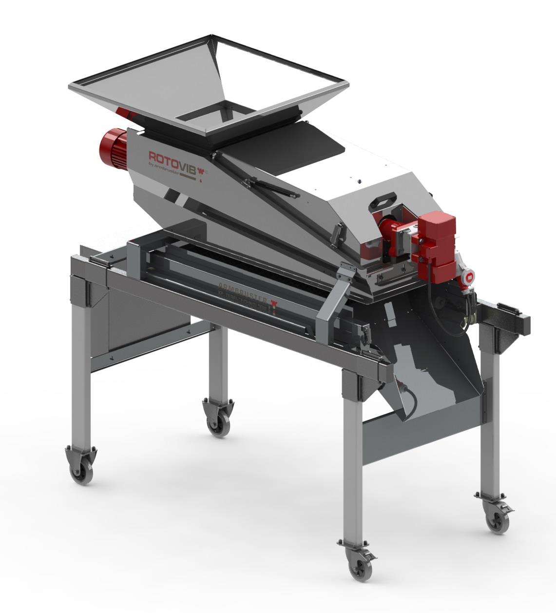 Abbeermaschine Rotovib 10 - 1 RS