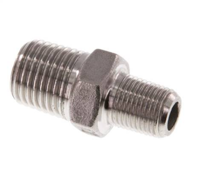 Reduzier-Nippel 1/4¨ AG-1/8¨ AG VA
