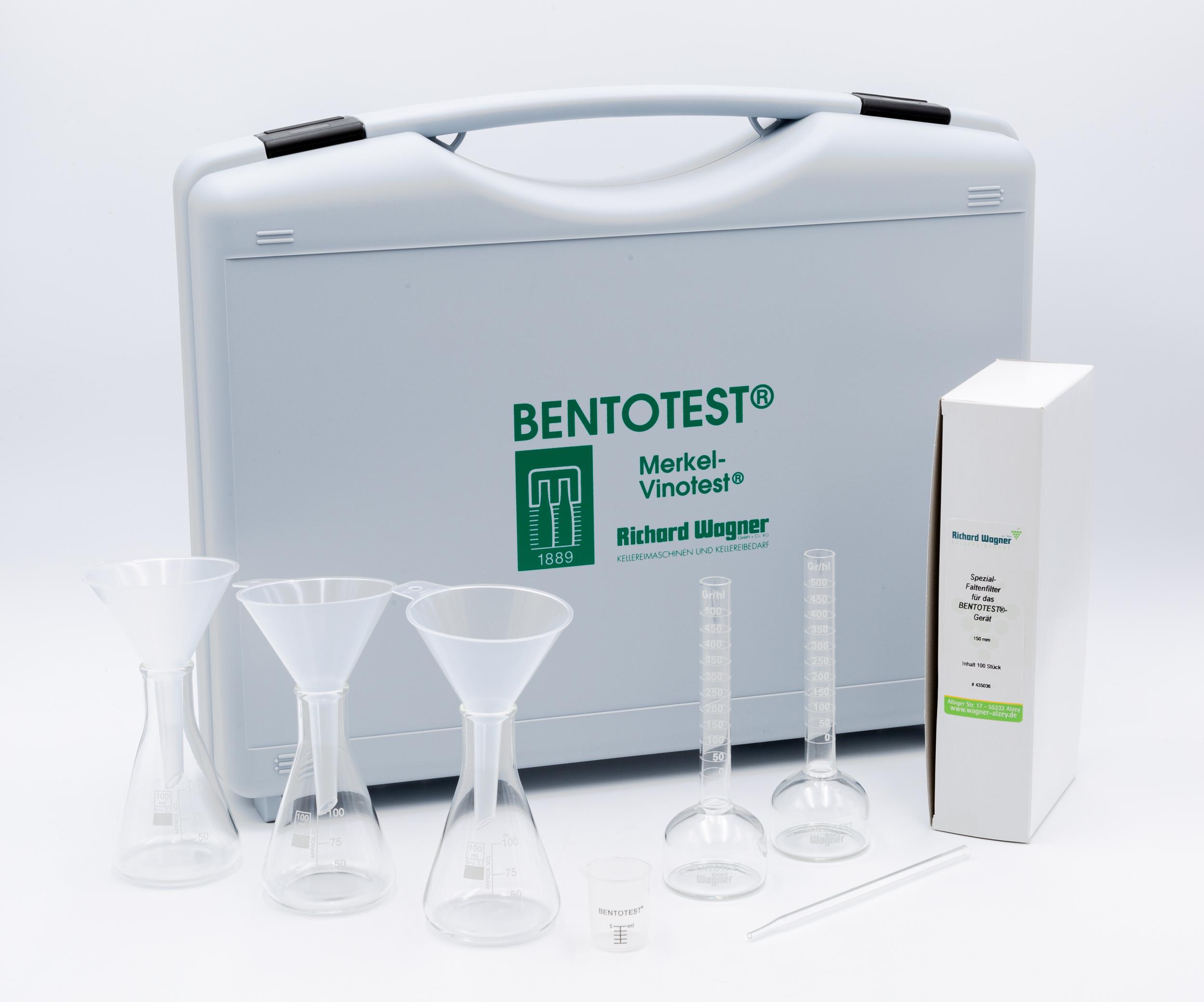 BENTOTEST®-Gerät mit Koffer OHNE REAGENZ