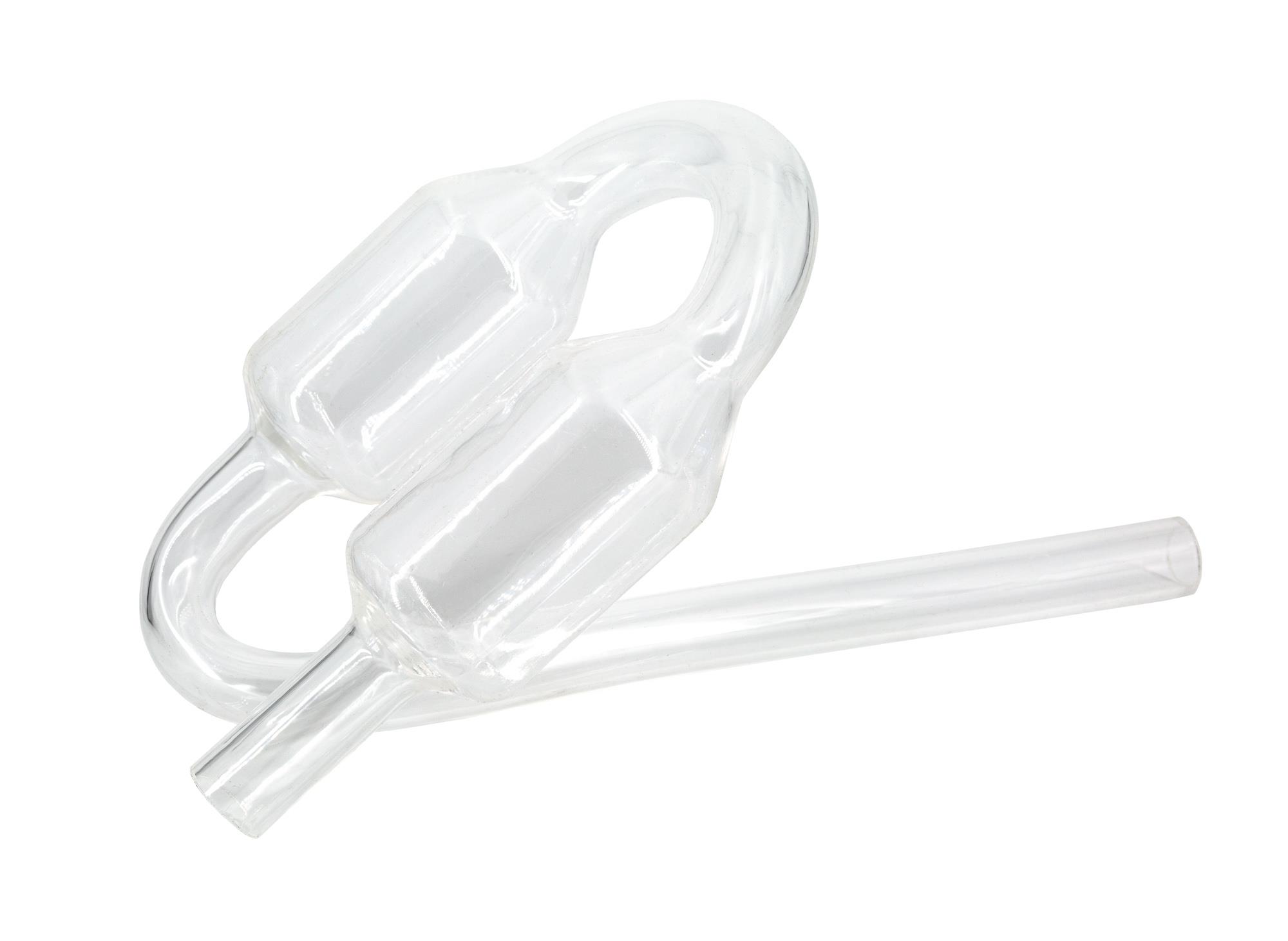 Gärröhre Plexiglas 25 mm schräg