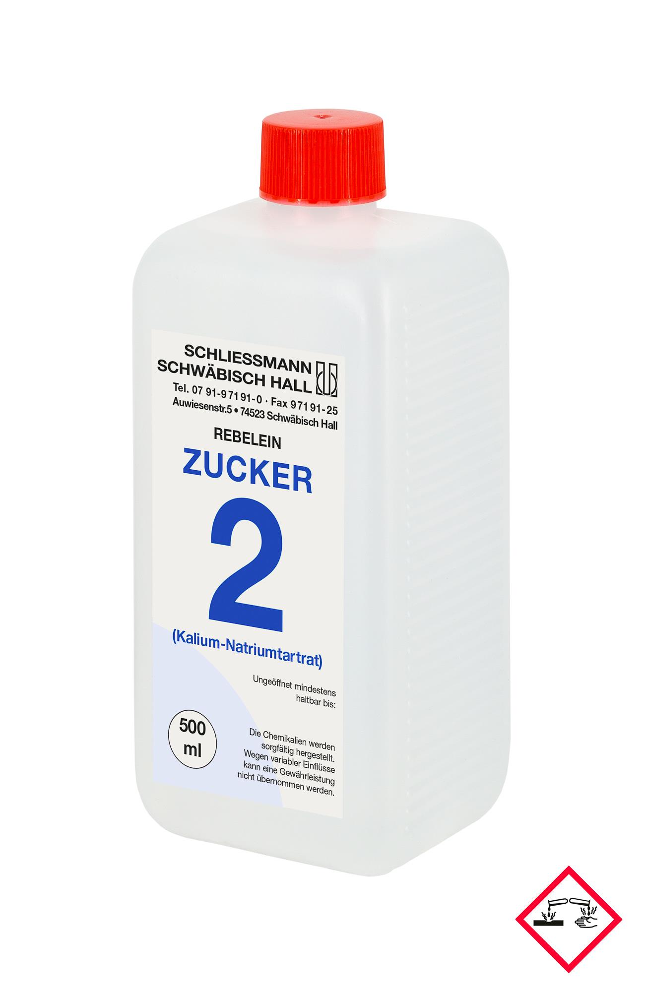 Rebelein-Lösung Zucker 2 (500 ml)
