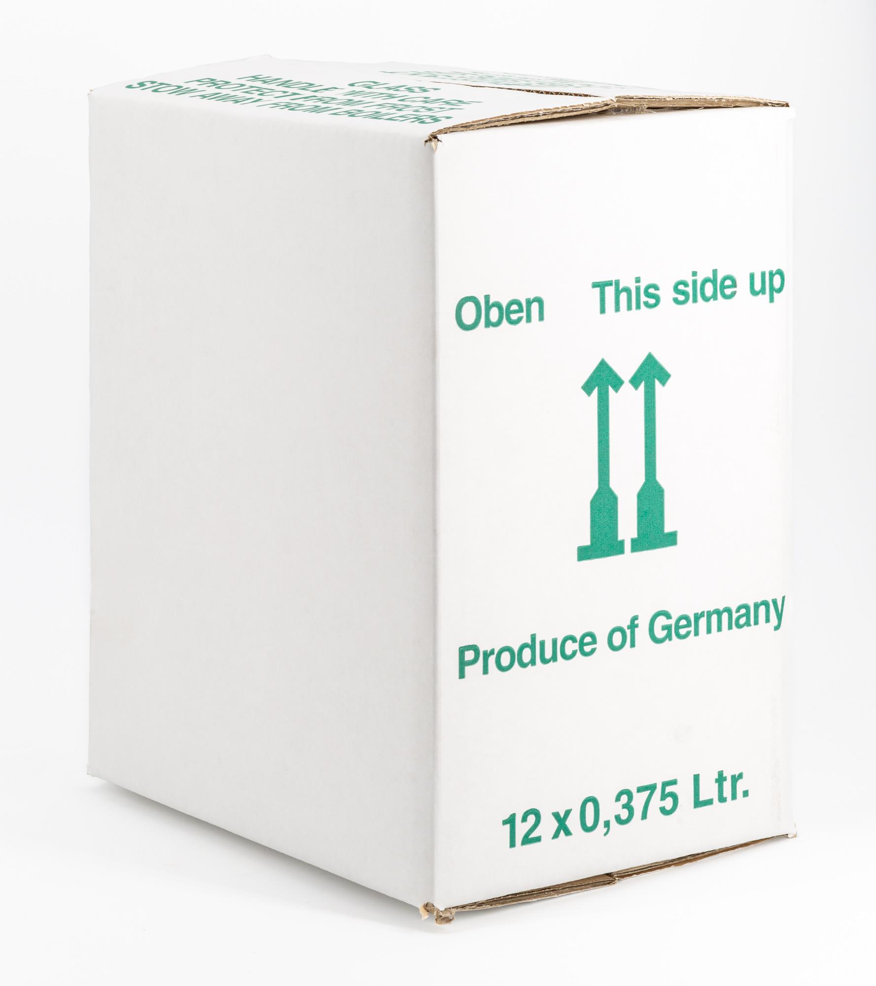 Exportkarton 12/0,375 Sonder mit Gefache