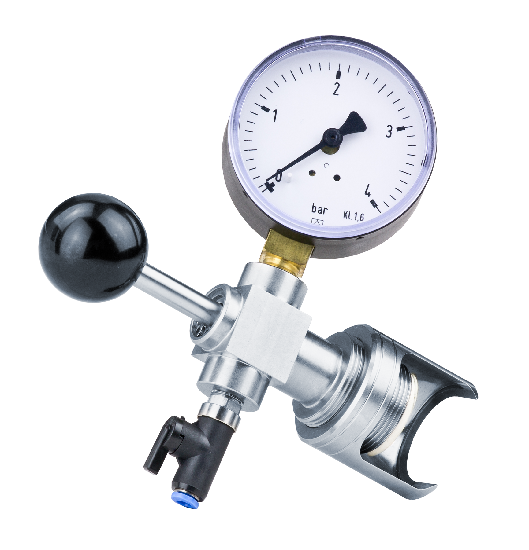 Basis zu CO2-Druckprüfer FM-CO 20