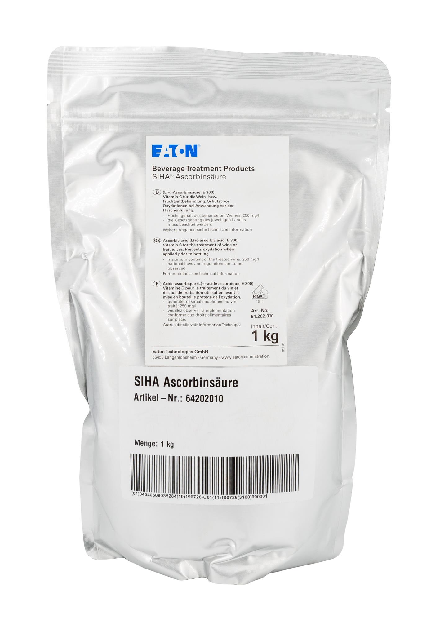 EATON-SIHA Ascorbinsäure (1 kg)