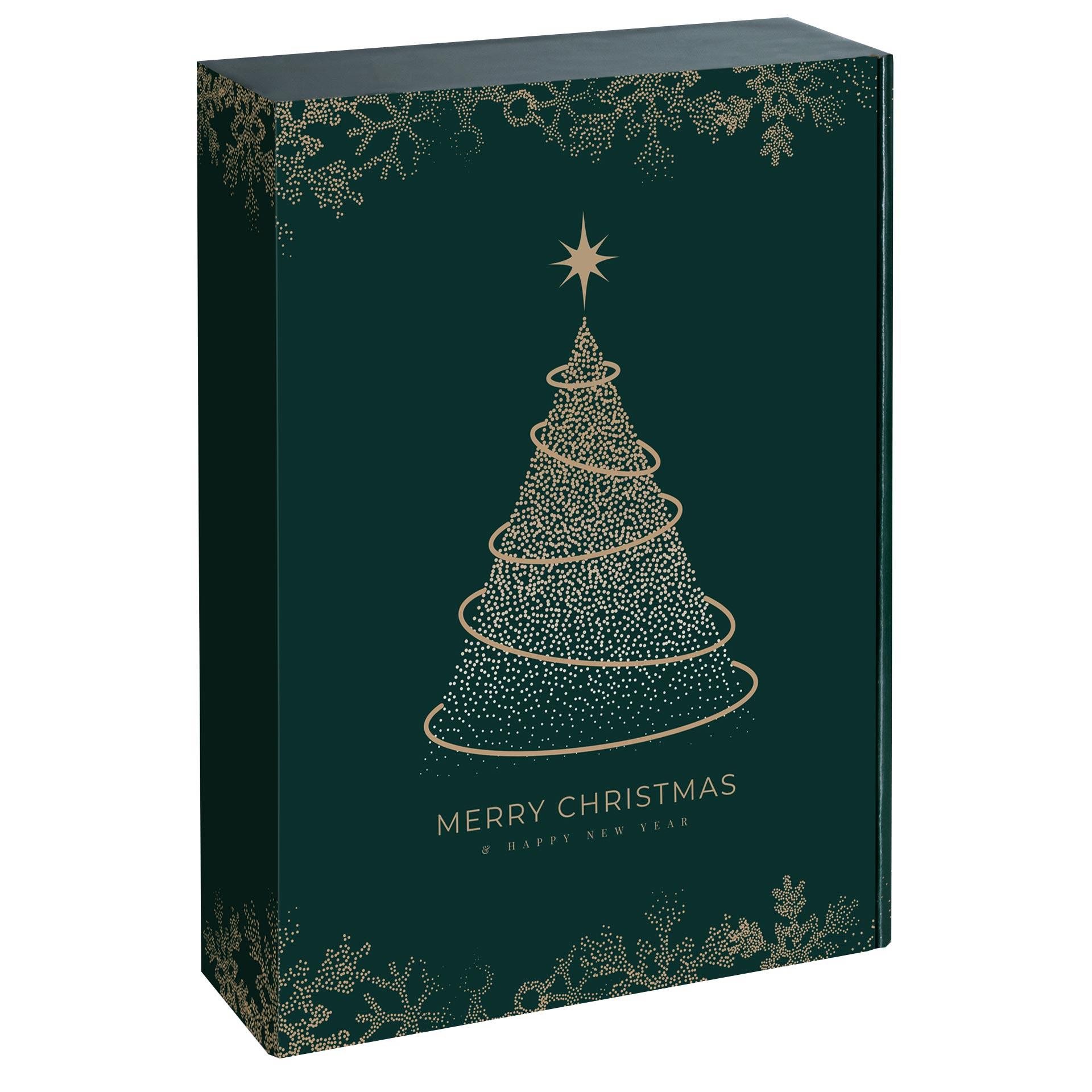 Geschenkkarton Christmas Tree 3 Fl.