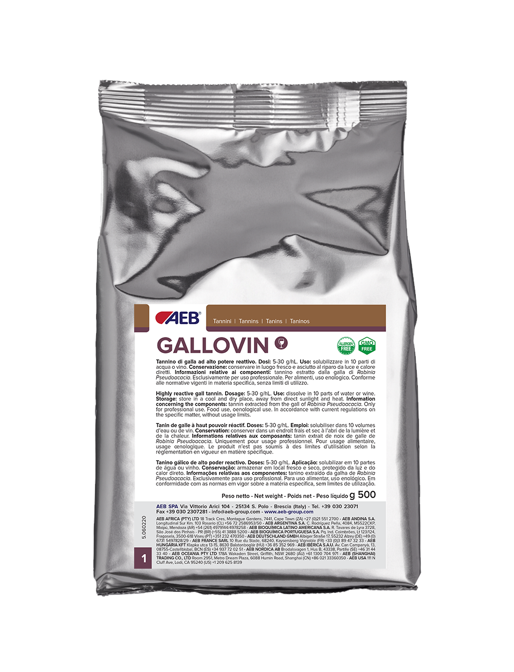 AEB-Gallovin Tannin (0,5 kg)