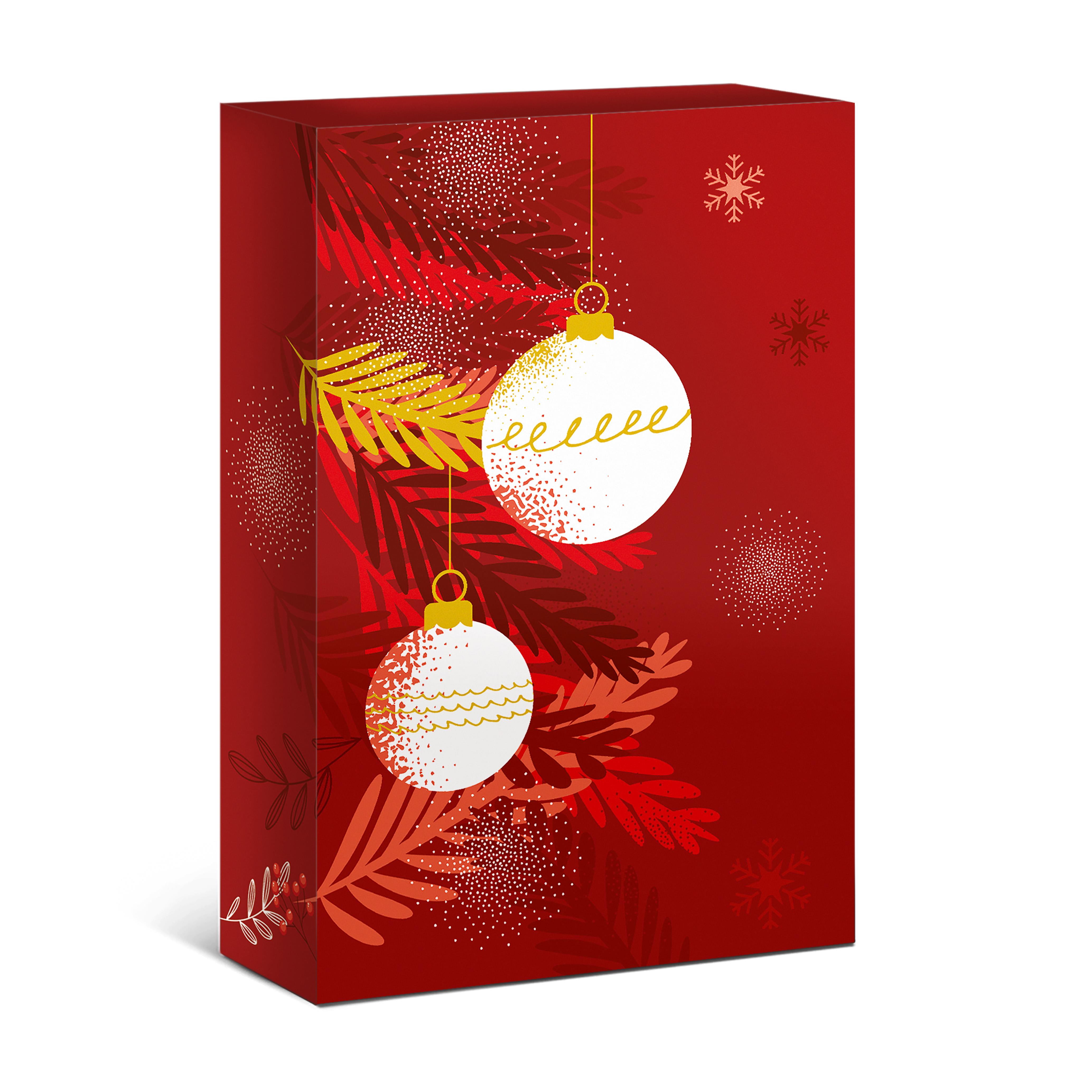 Faltschachtel Weihnachtszauber 3 Fl.