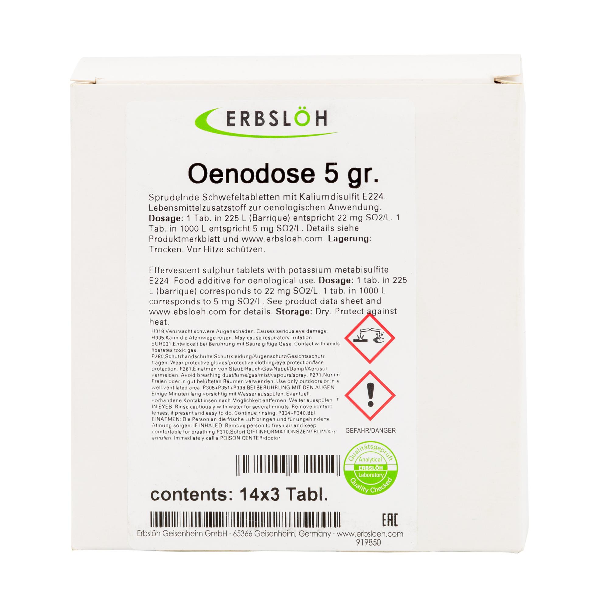 Erbslöh-Oenodose 5