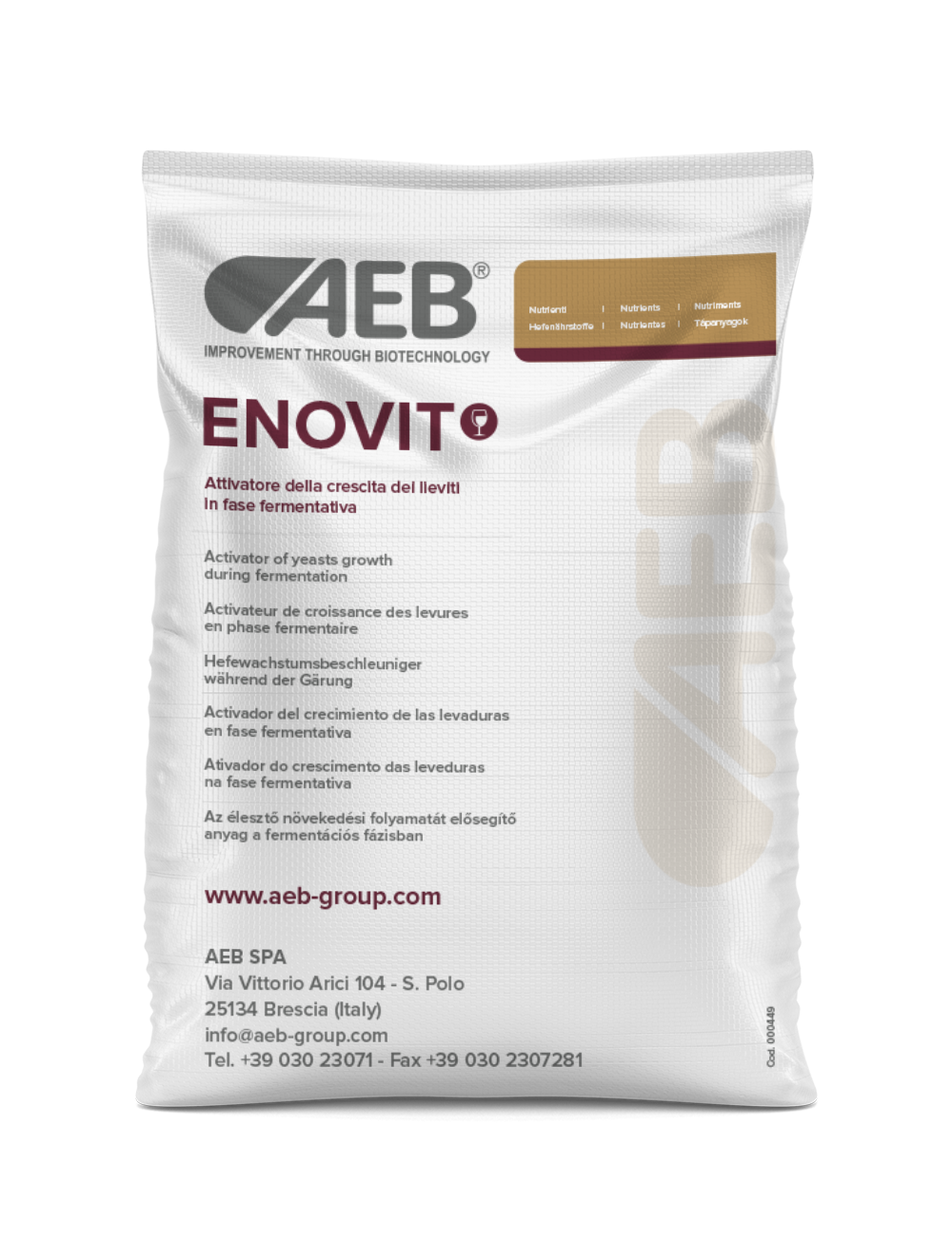 AEB-Enovit Hefenährstoff (25 kg)