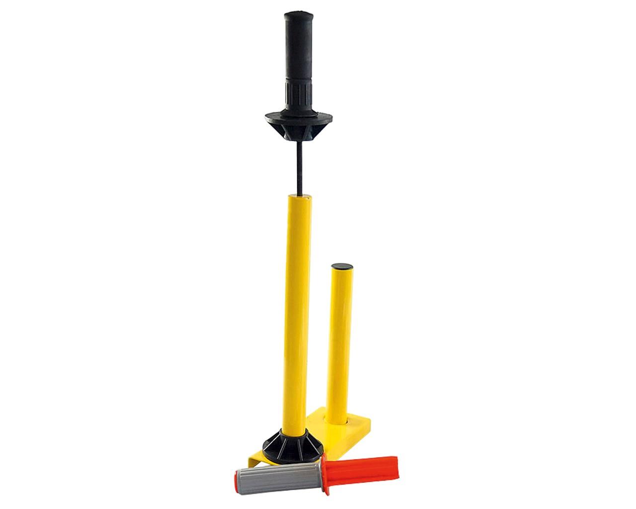 Abroller Stretchfolie Gelb