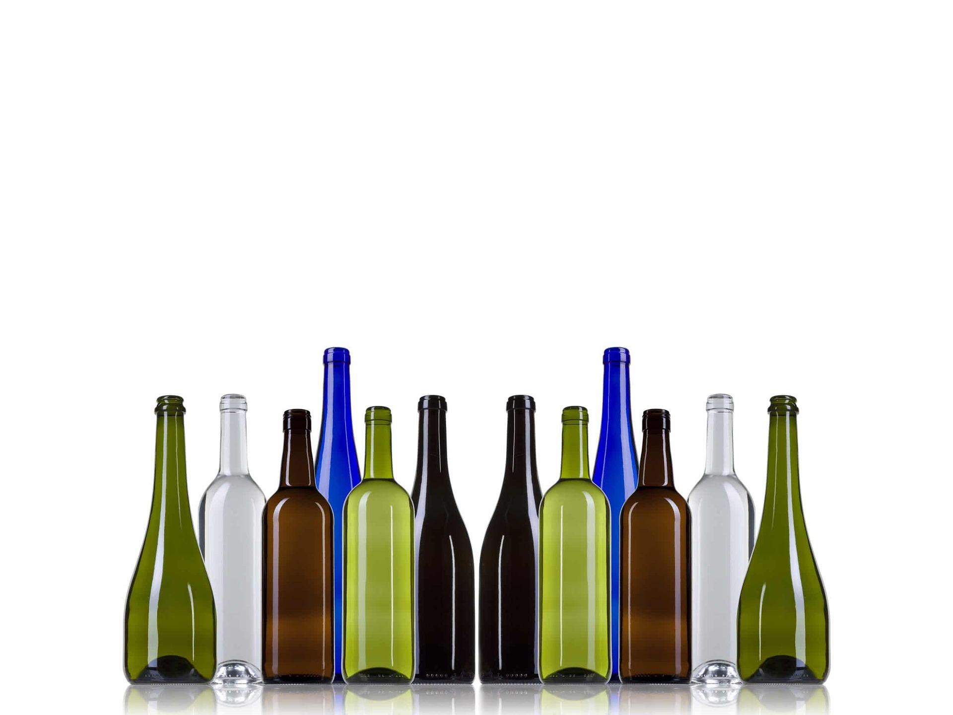 Flaschen für Wein und Sekt