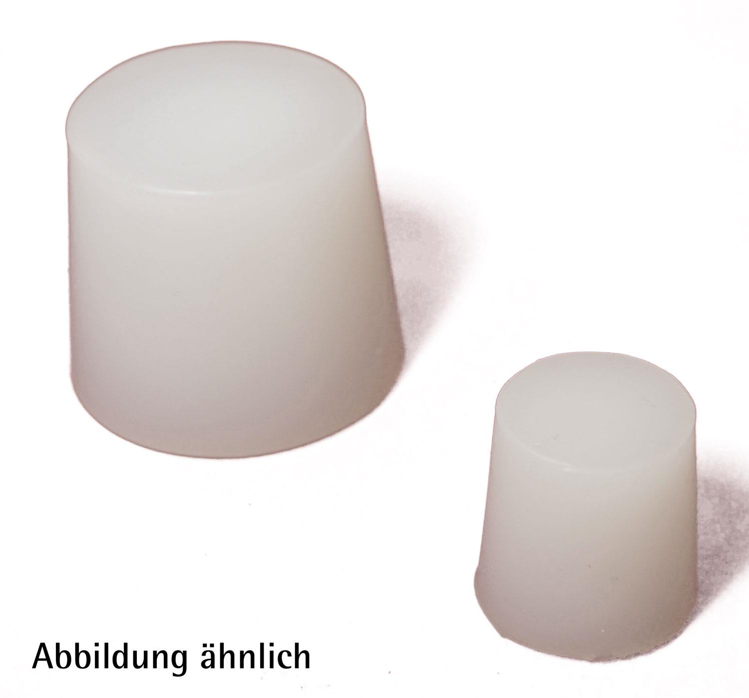 Silikonspund 55/47-19 mm gerade