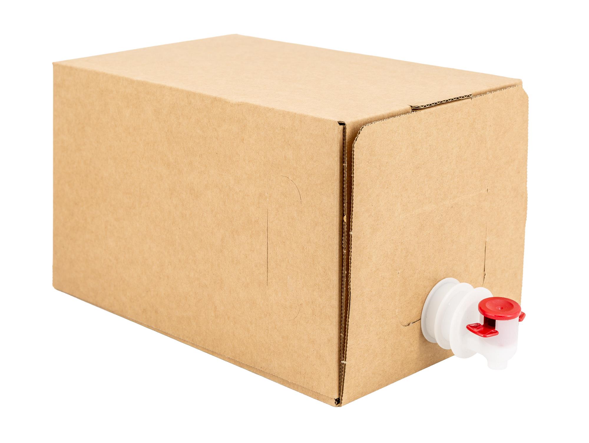 Bag in Box Karton 5 l Automatik braun