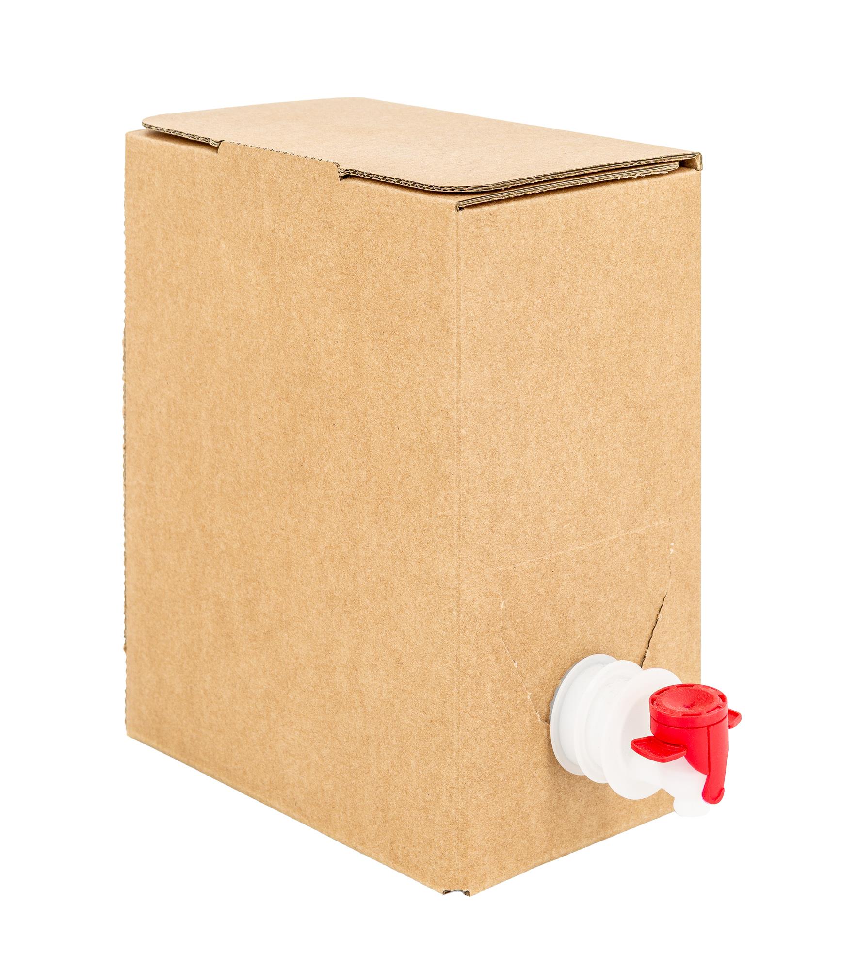 Bag in Box Karton 3 l Automatik braun