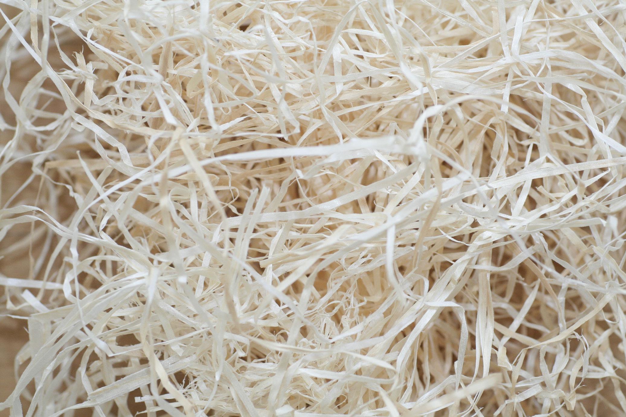 Holzwolle im 20 kg Ballen