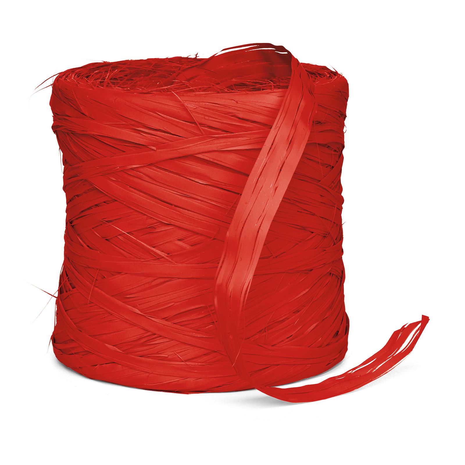 Geschenkbast Rot Rolle à 200 m