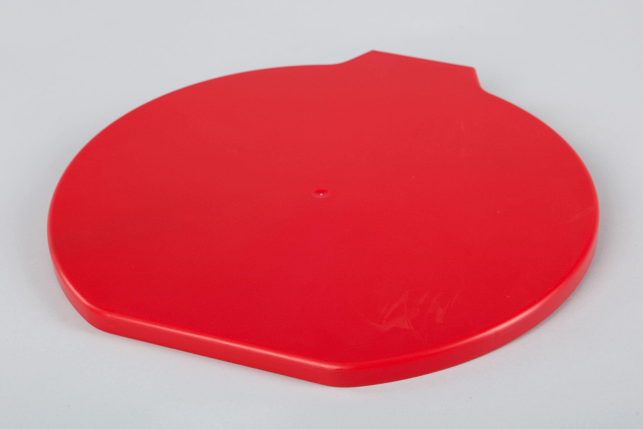 Deckel zu Eimer Rot