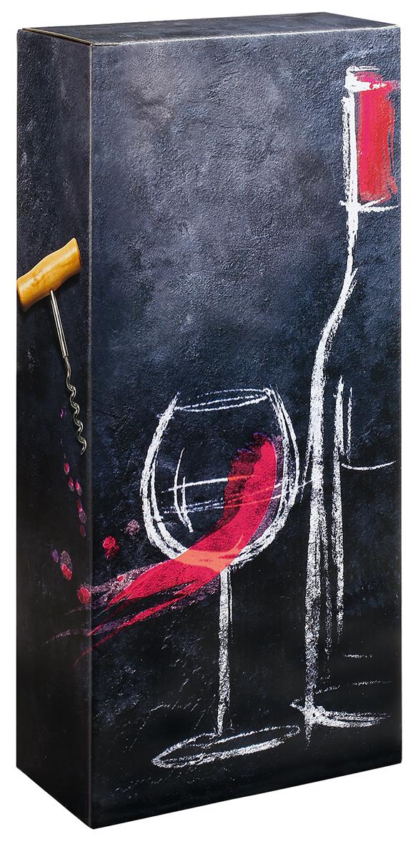 Faltschachtel Di Vino 2 Fl.