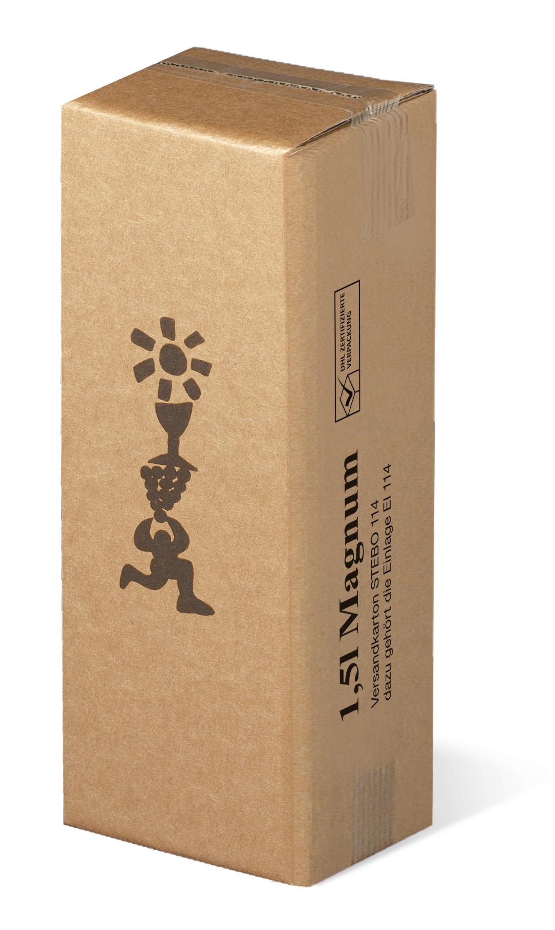 Versandkarton 1/1,5 l. Magnum Sekt/Bord.