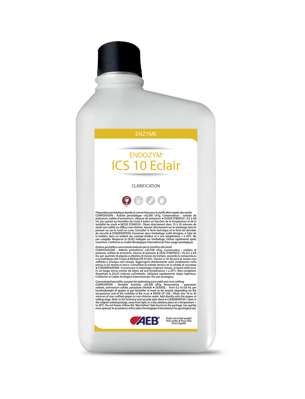 AEB-Endozym ICS10 Éclair Enzym (0,25 kg)
