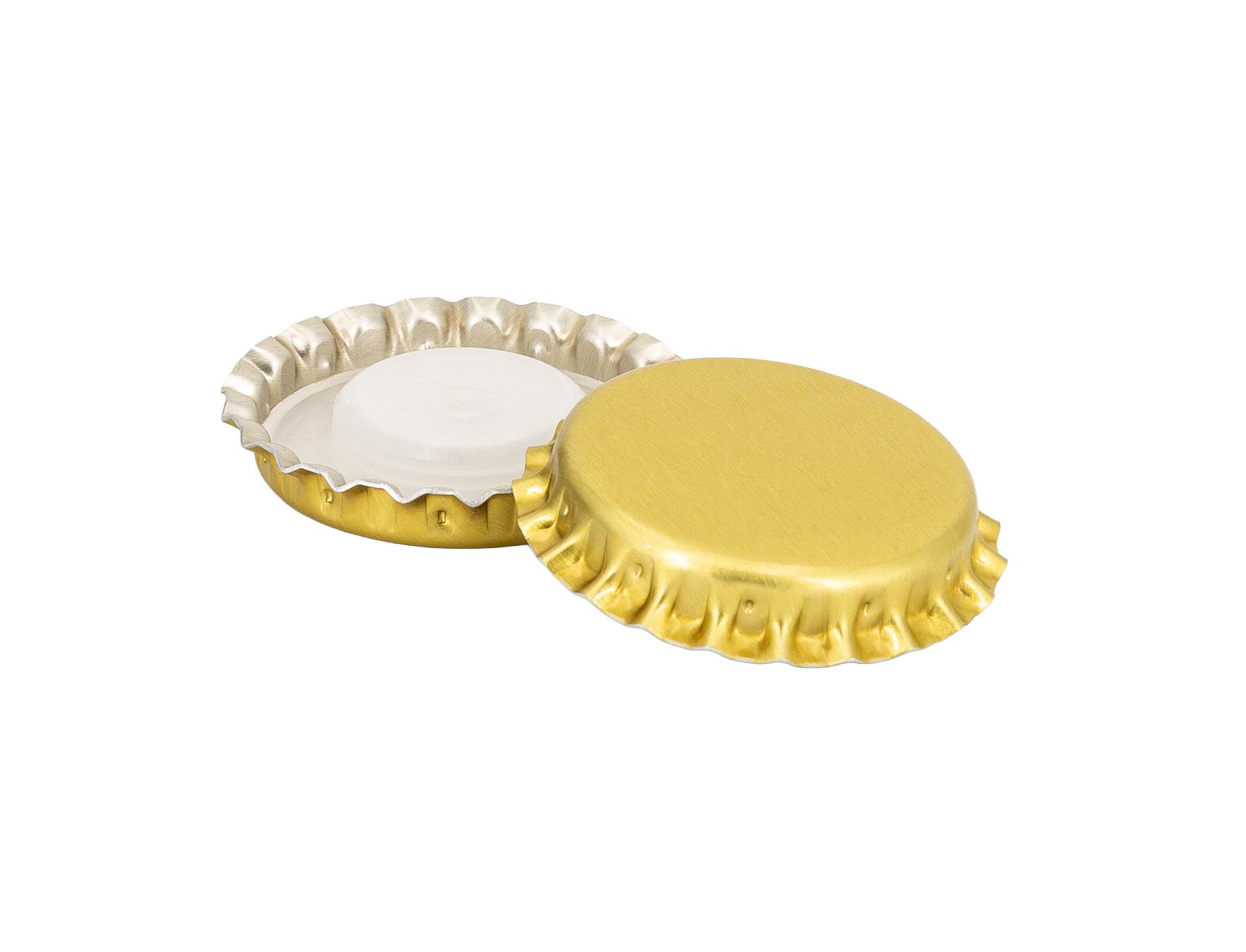 Kronkorken 29 mm Gold Scelnox