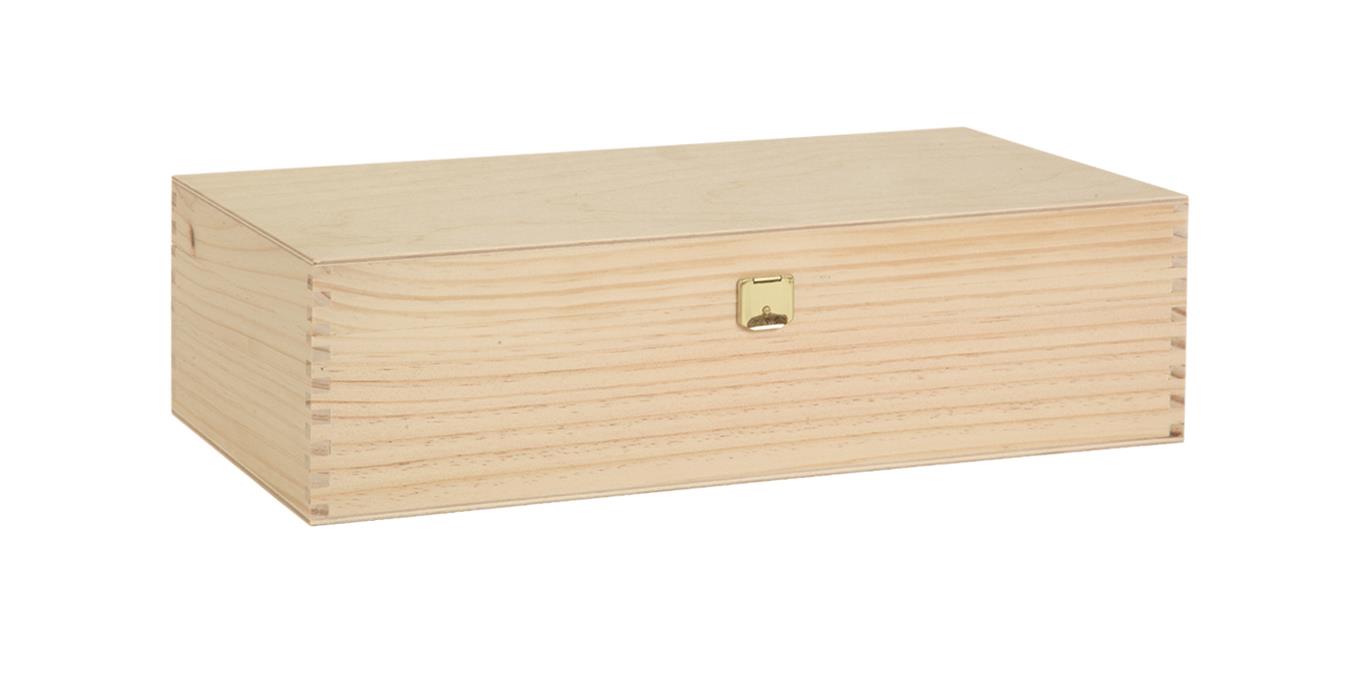 Holz-Präsentkassette 2 Fl.