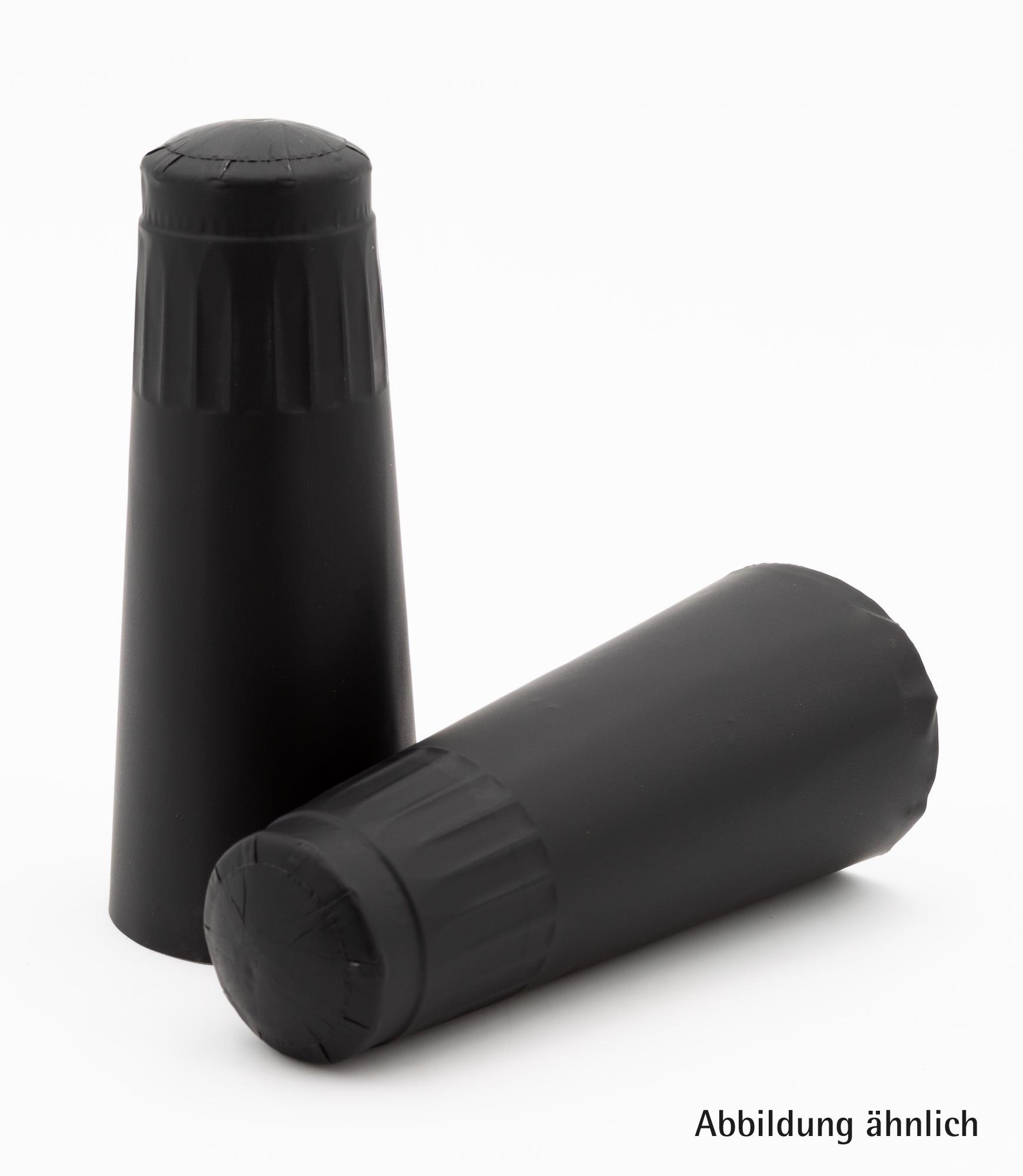 Sektkapsel Duplo 34x123 Schwarz matt VKN