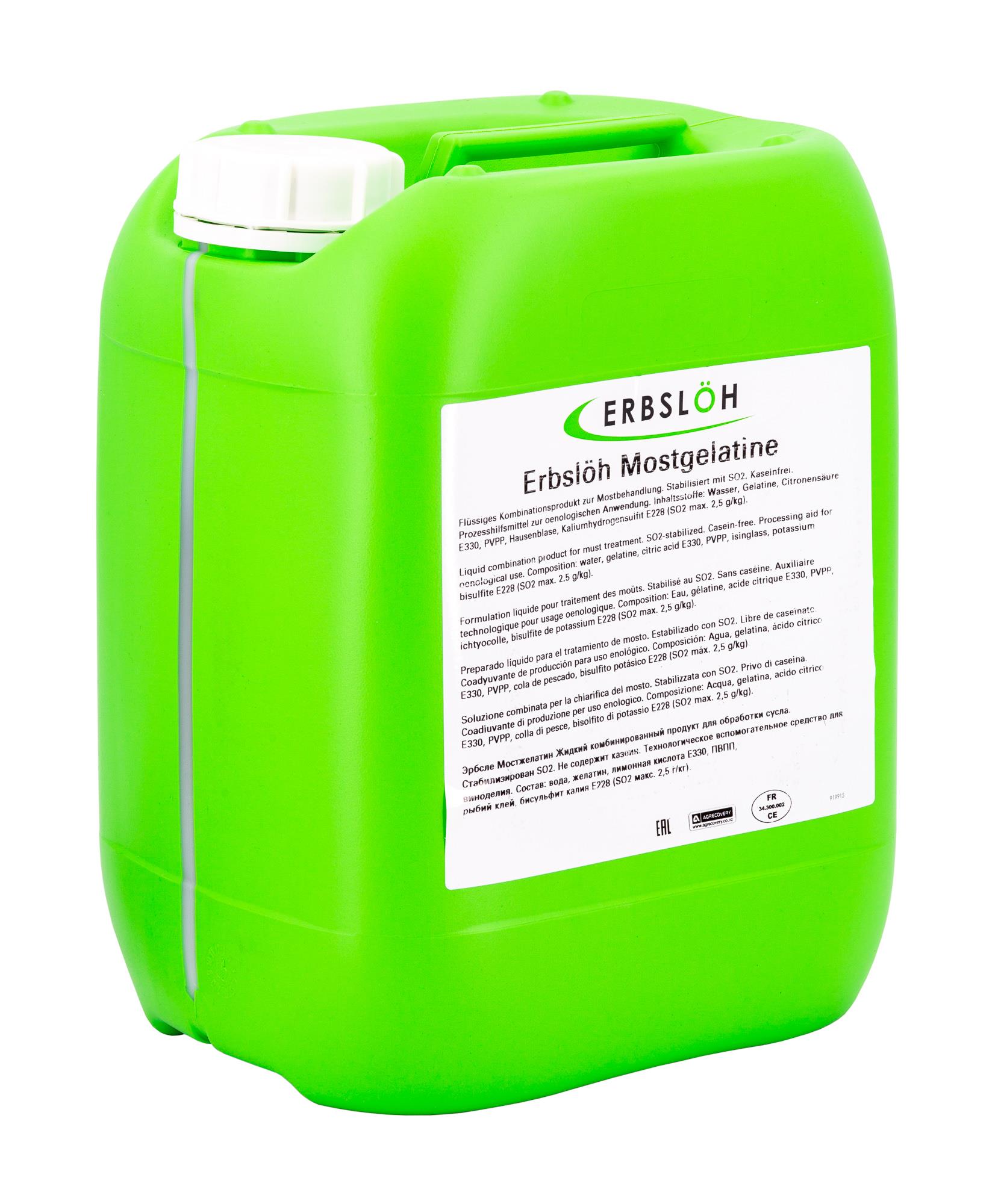 Erbslöh-Mostgelatine flüssig (10 kg)