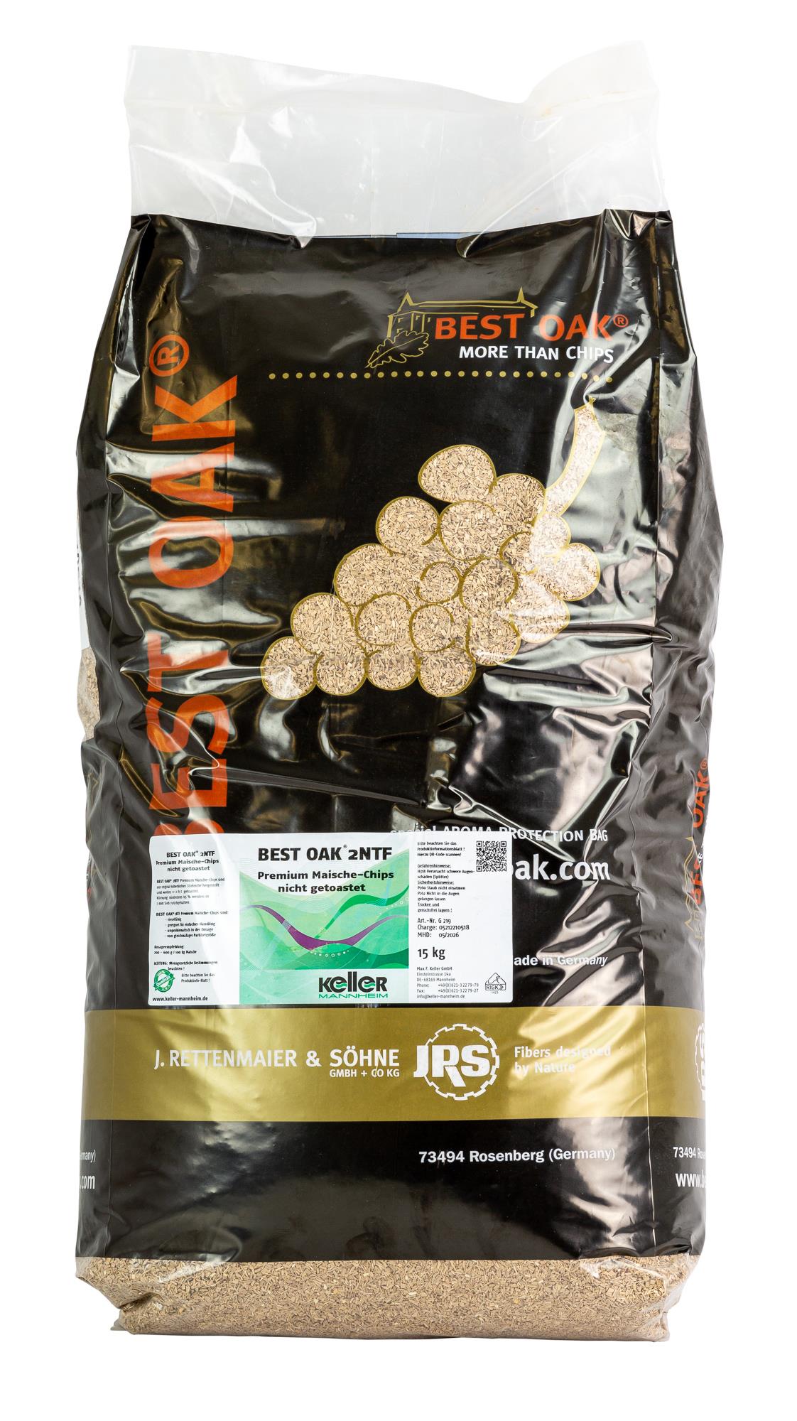 JRS-Best Oak 2 NTF Holzchips (15 kg)