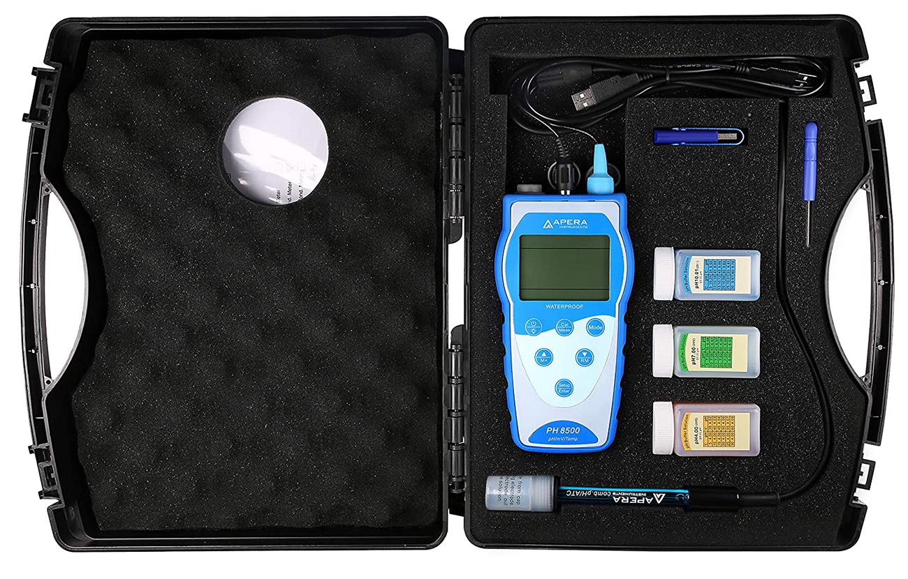 Apera-pH8500 tragbares pH-Meter + mV