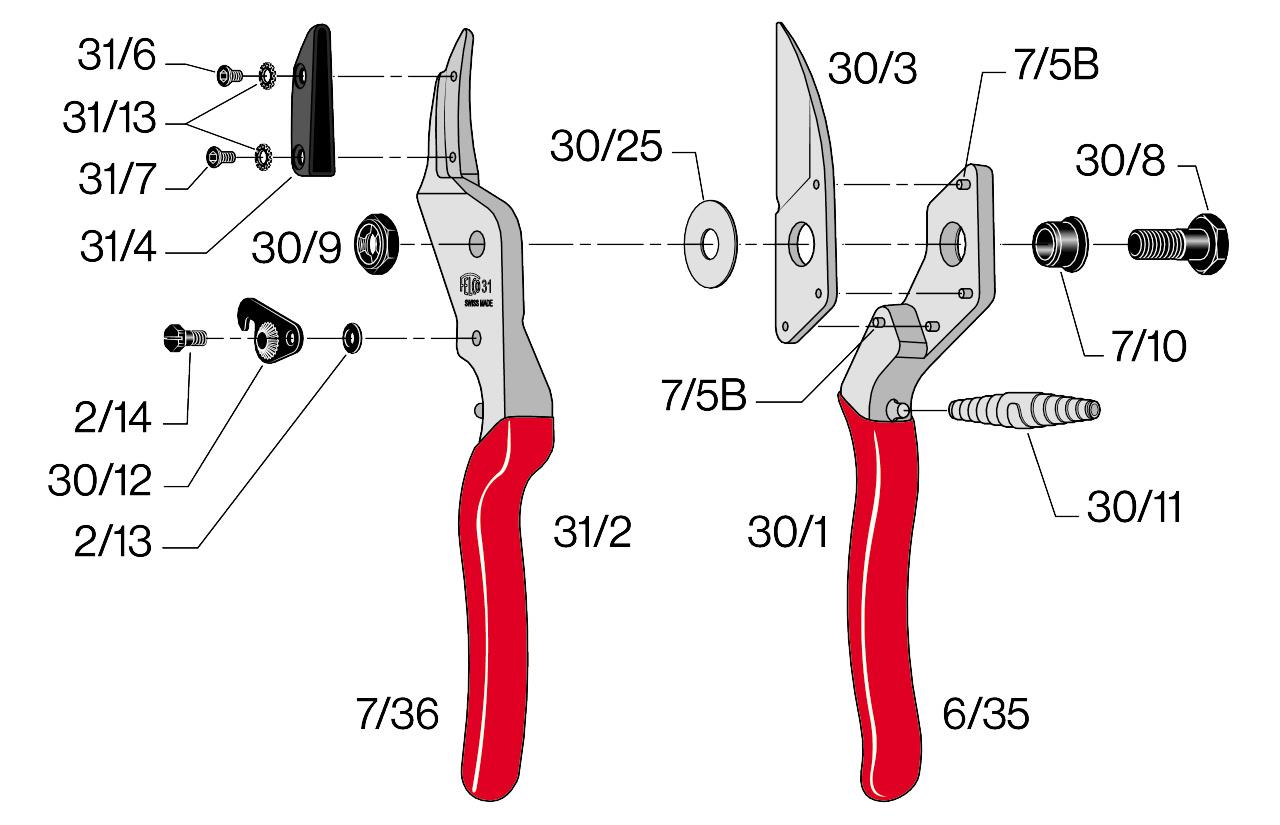 Backen für Felcoschere 31