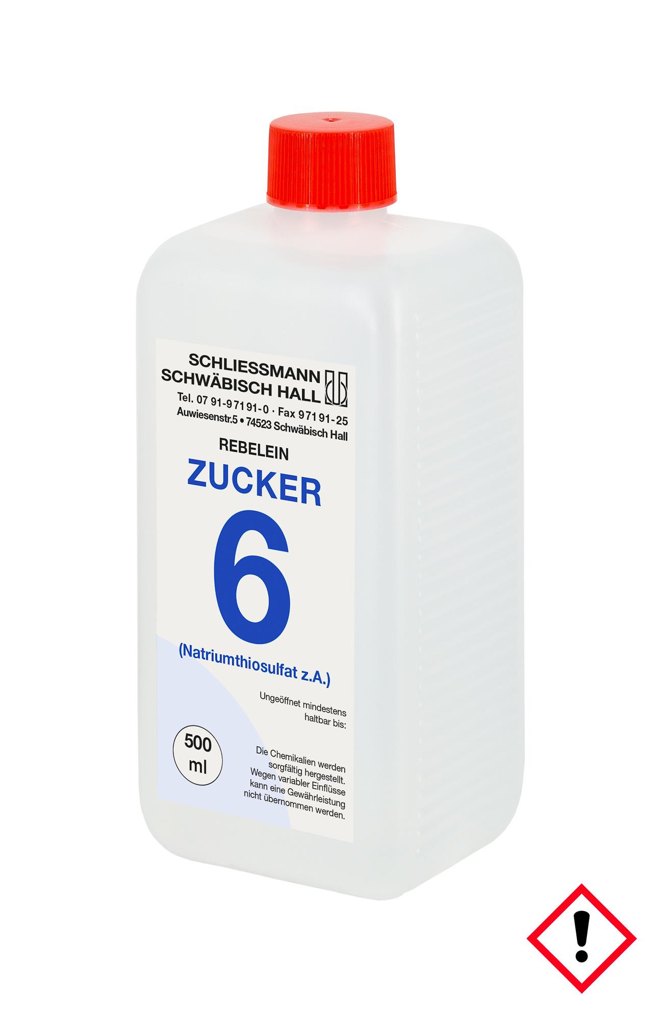 Rebelein-Lösung Zucker 6 (500 ml)