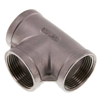 T-Stück 1 1/4¨ 3xIG VA