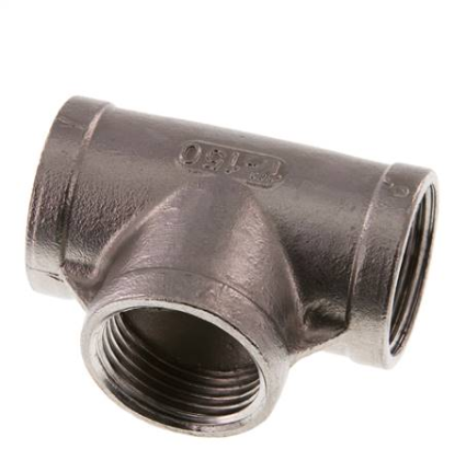 T-Stück 1¨ 3xIG VA