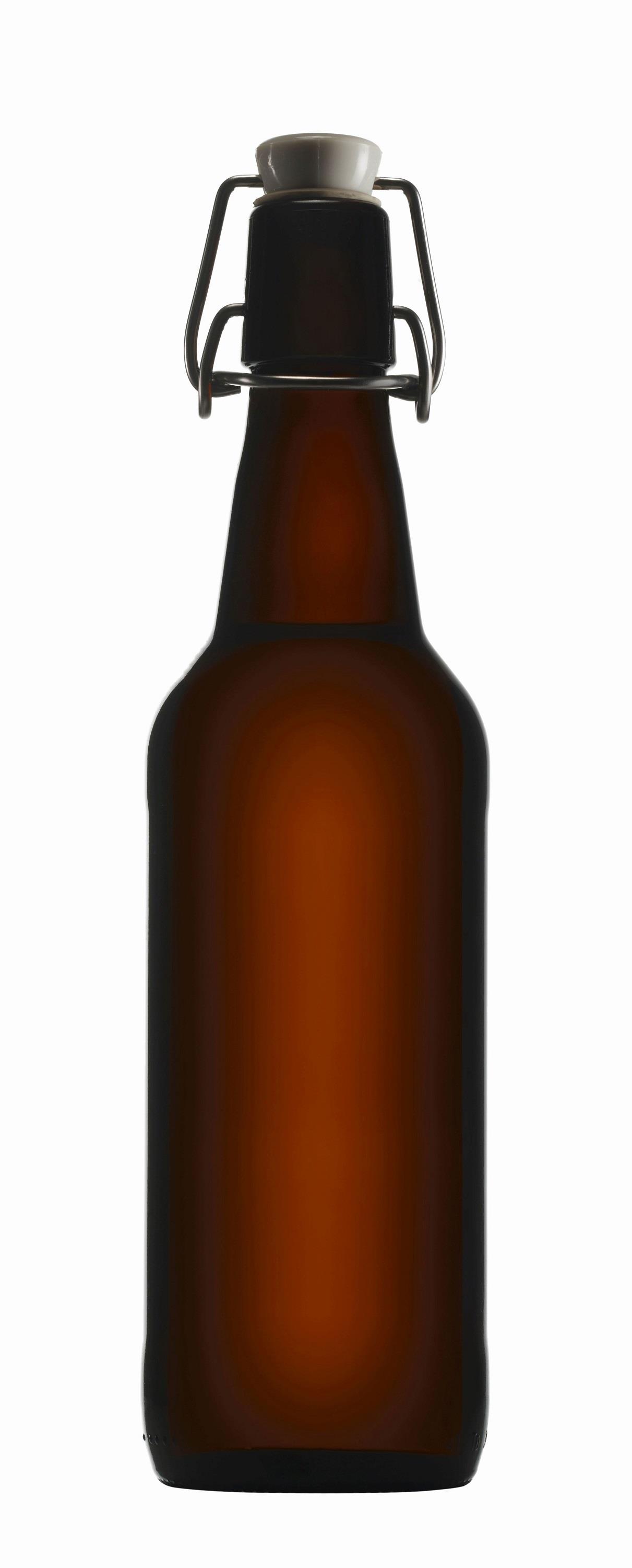 Bügelbierflasche 500ml Braun