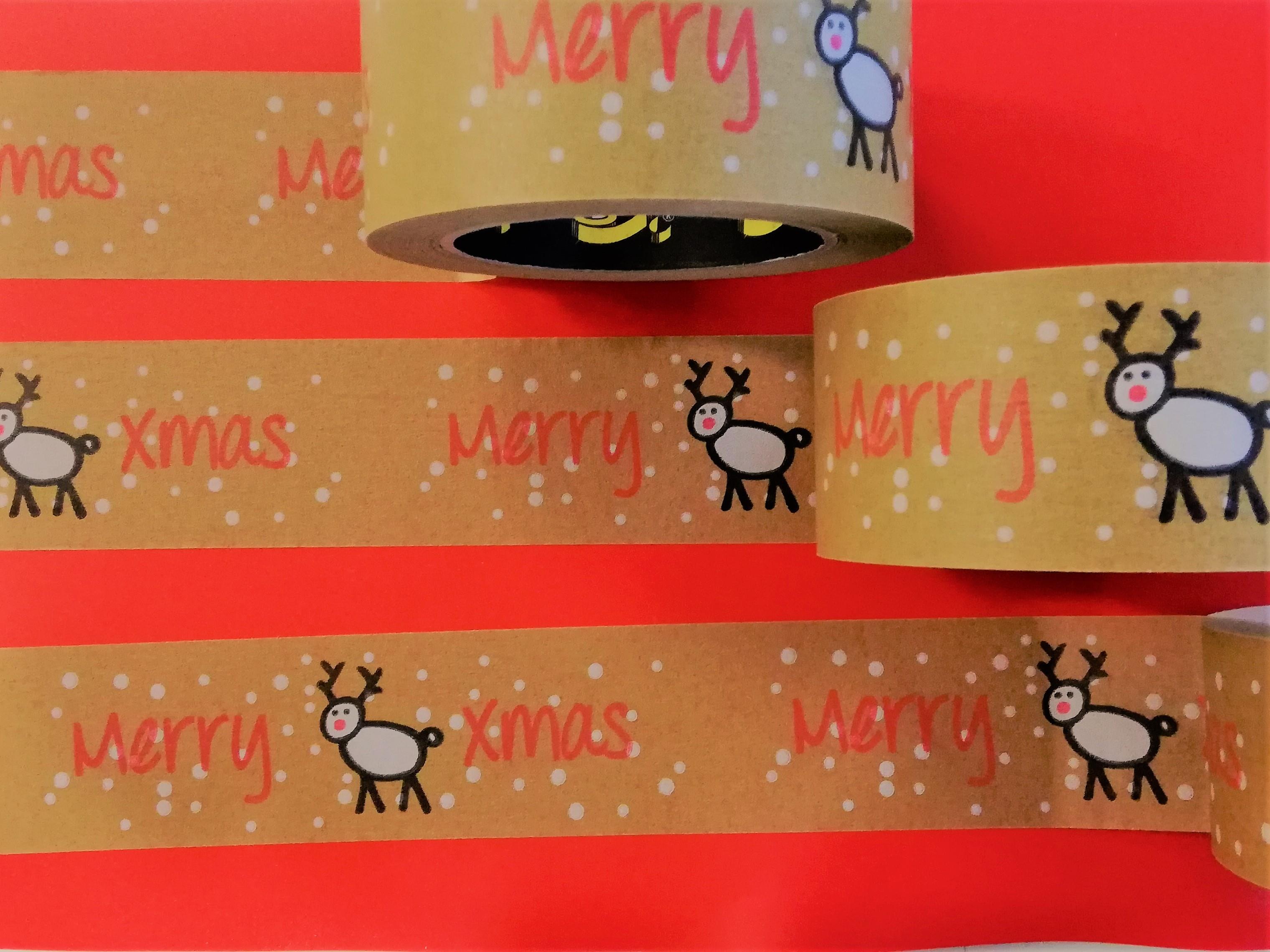 Papier-Klebeband Merry Christmas