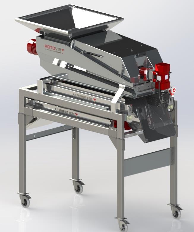 Abbeermaschine Rotovib 10 - 2RS
