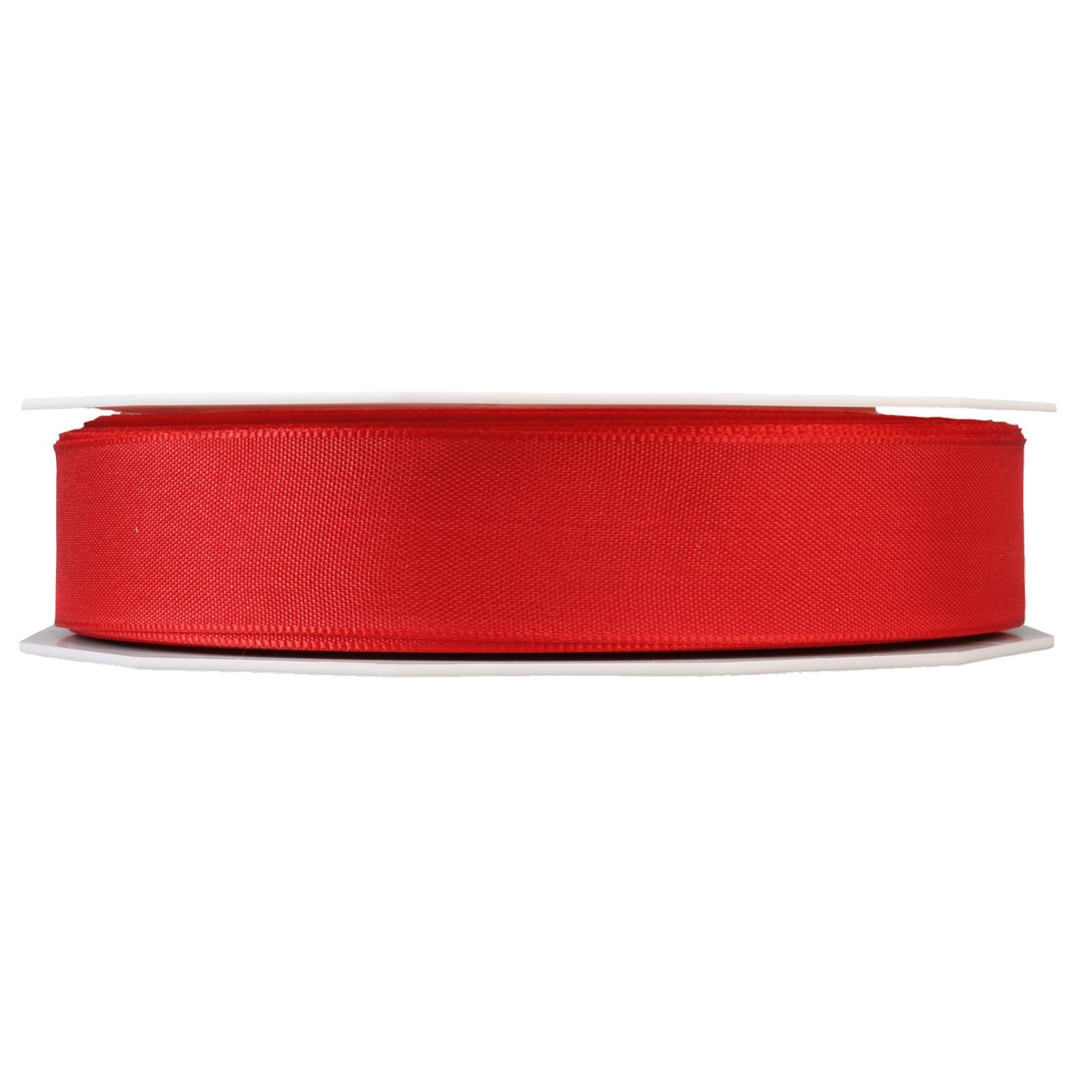 Geschenkband Uni Rot 25mm