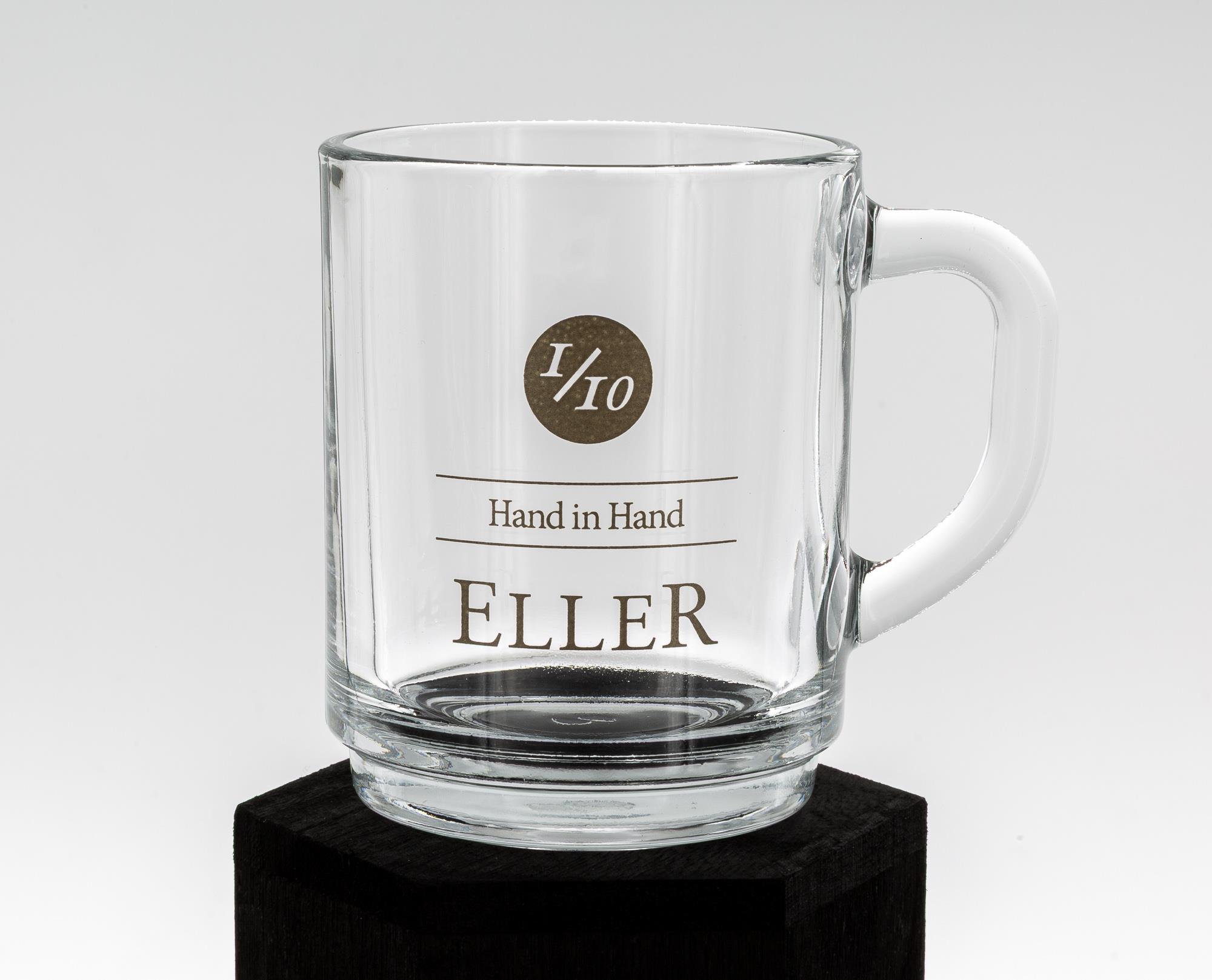 Gläser mit Druck