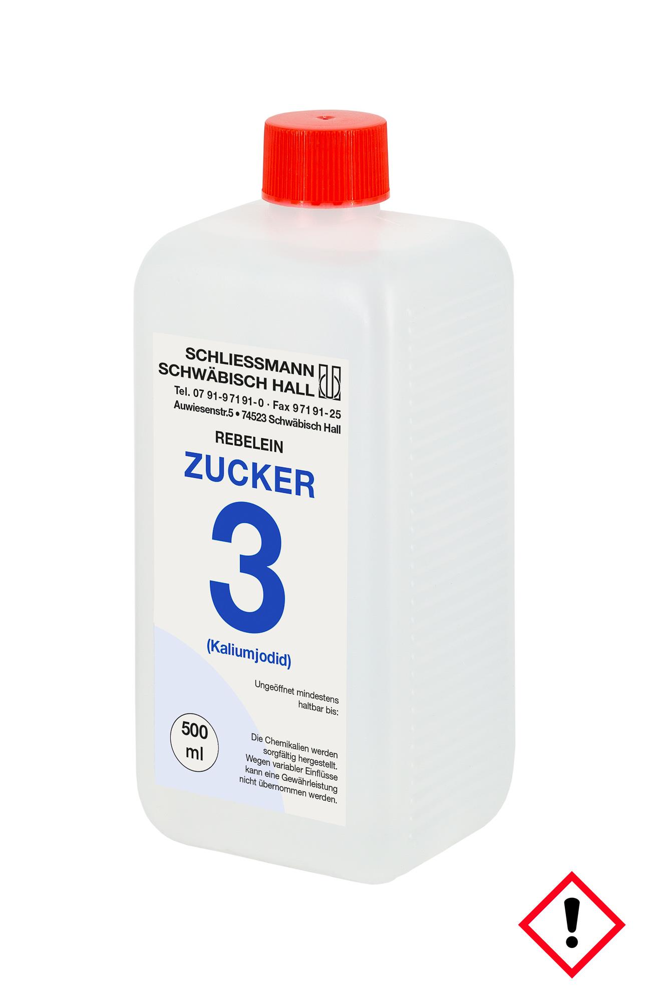 Rebelein-Lösung Zucker 3 (500 ml)