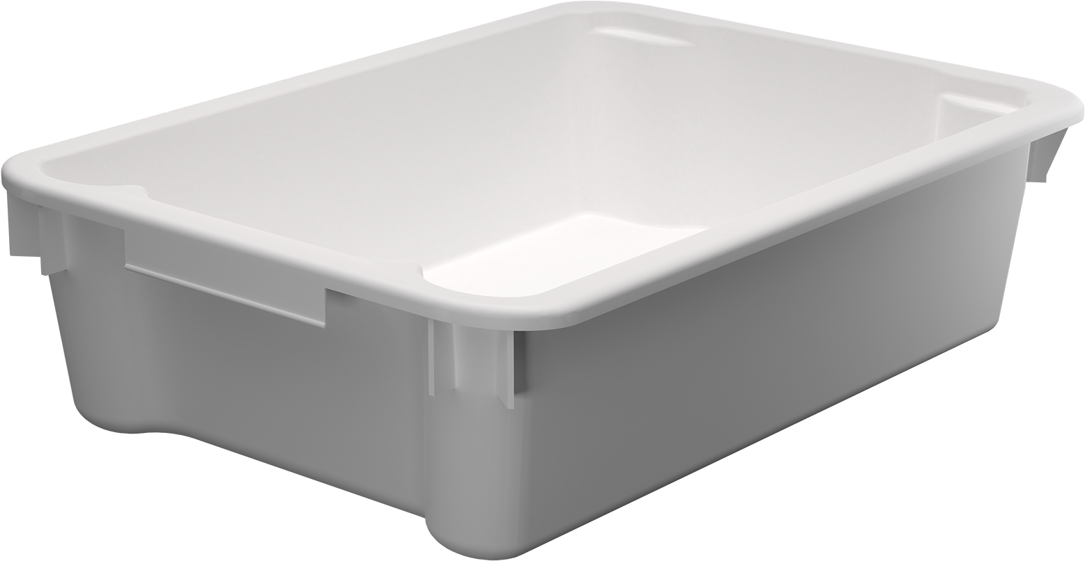 Kunststoffwanne Weiß 80l