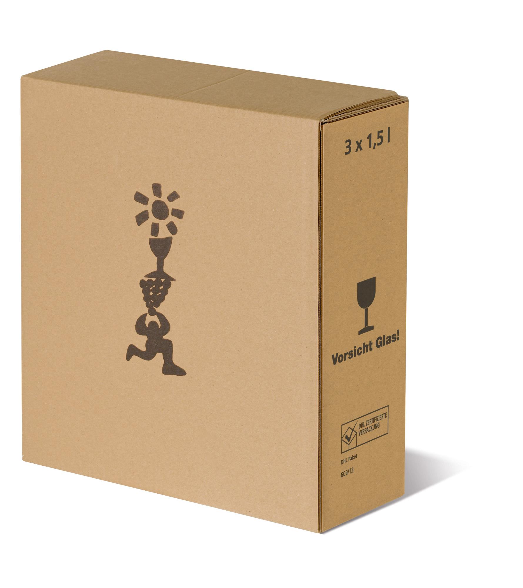 Versandkarton 3/1,5 l. Magnum Sekt