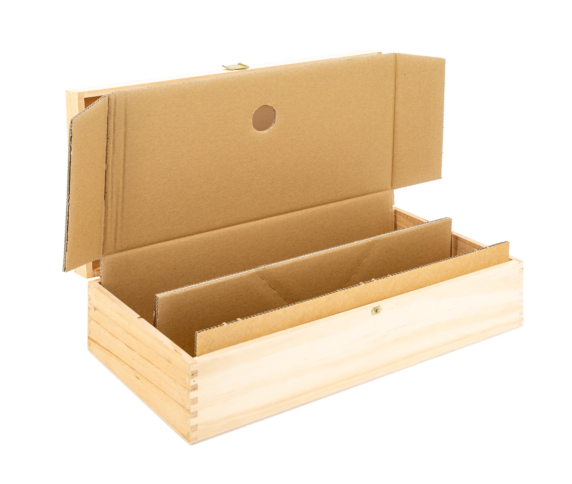 PTZ-Einlage 2er Holzkiste